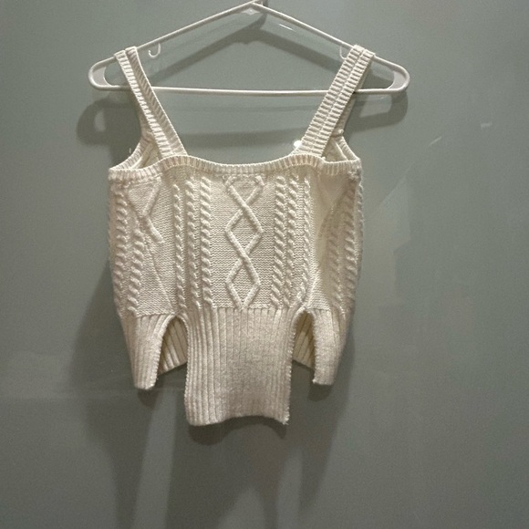 Cloud Ten Ivory Taylor Sweater Tank - Picture 6 of 7